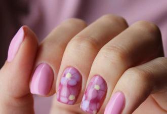 Nail design using wet gel polish: how to apply patterns correctly and examples of execution