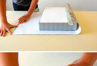 How to wrap a gift in gift paper beautifully and unusually: master classes